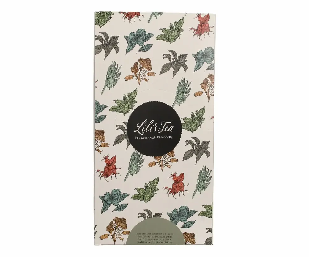 Café et thé - Lili's Tea Earl Grey avec des pétales de bleuet 48 pièces - LILI'S TEA