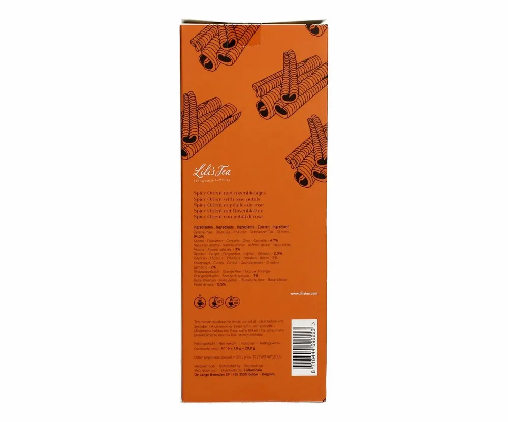 Café et thé - Lili’s Tea Spicy Orient 16 pièces - LILI'S TEA