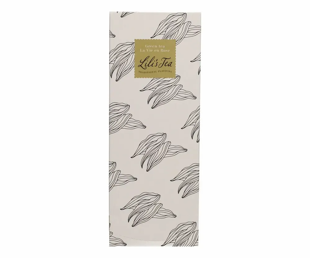 Café et thé - Lili’s Tea thé vert La Vie en Rose 48 pièces - LILI'S TEA