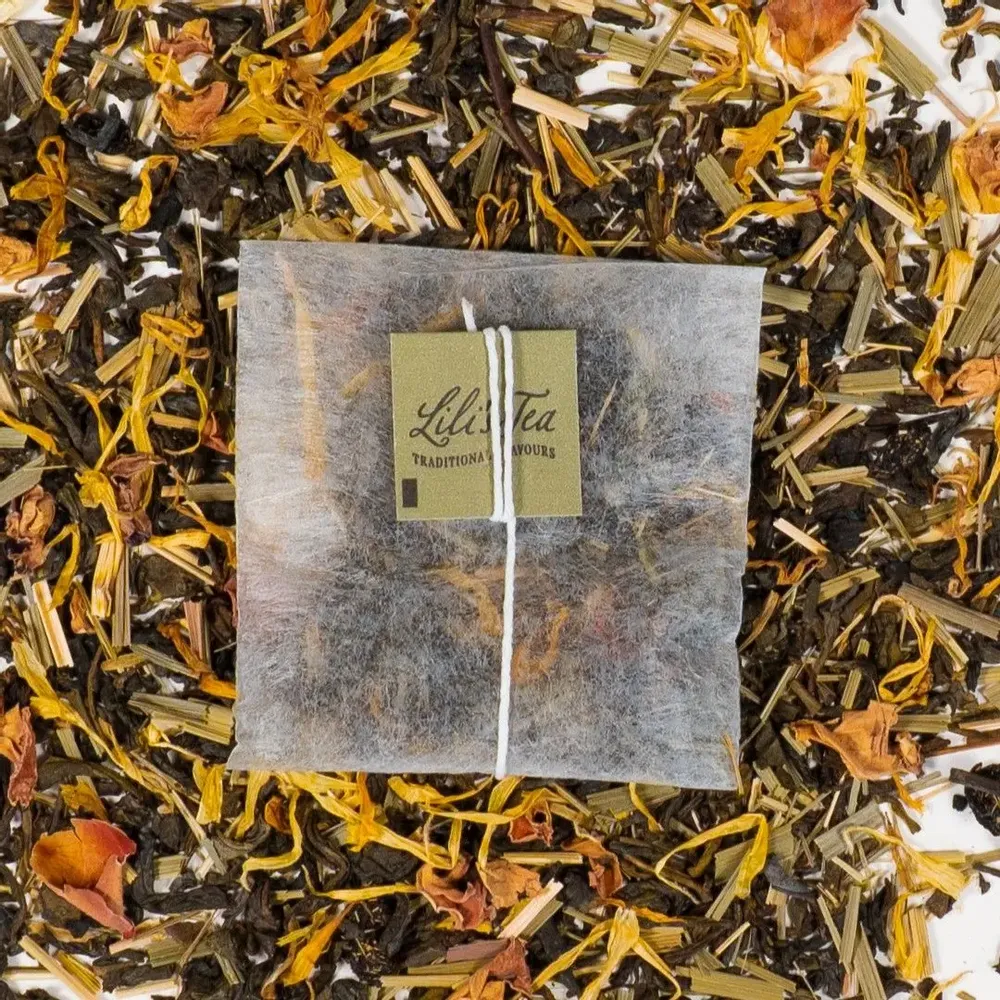 Café et thé - Lili’s Tea thé vert La Vie en Rose 48 pièces - LILI'S TEA