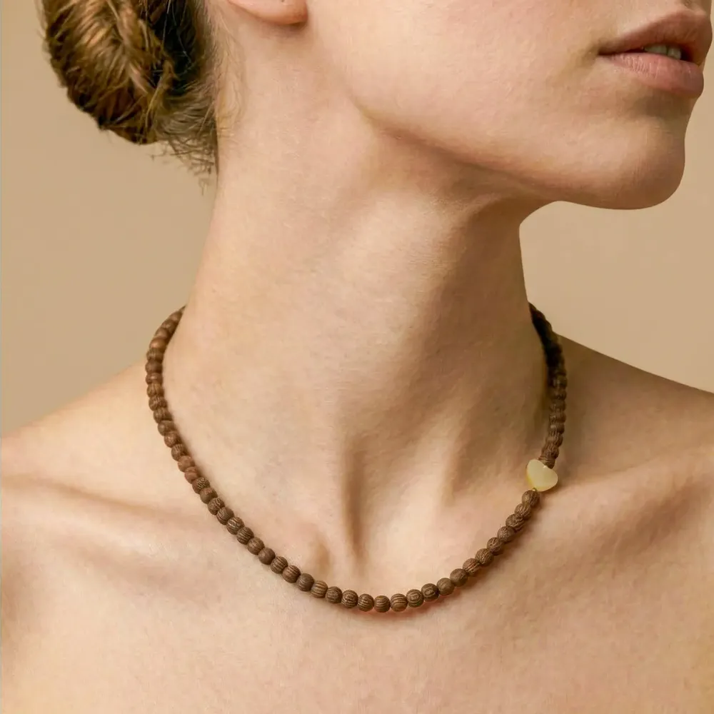 Bijoux - Collier court 1 mini coeur - Wild Heart - NATURE BIJOUX