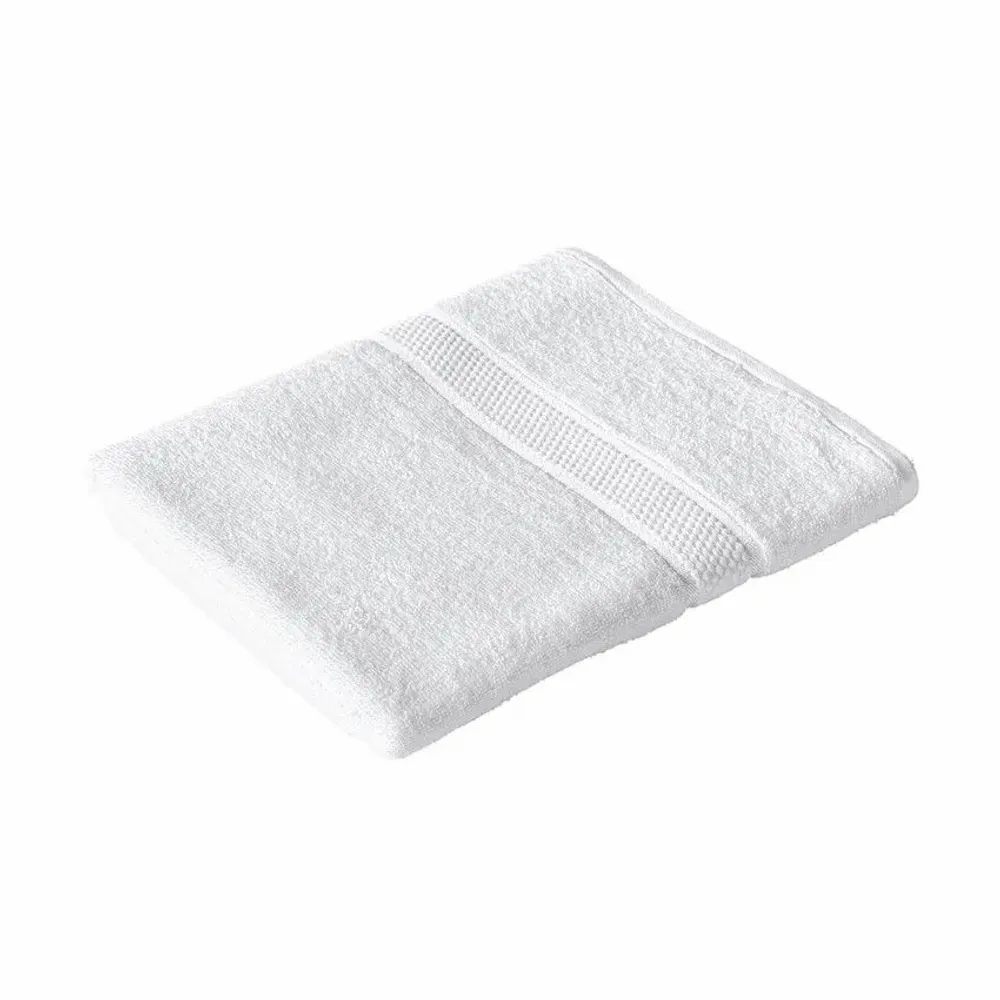 Serviettes de bain - SERVIETTE DE TOILETTE PARIS, BLANC 40x60cm - BY WILLE