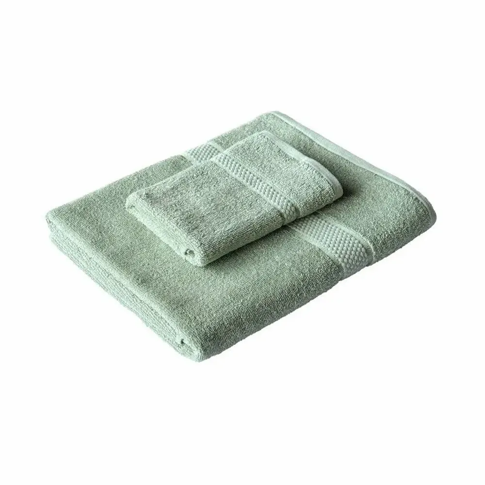 Serviettes de bain - SERVIETTE DE TOILETTE PARIS, VERT 40x60cm - BY WILLE