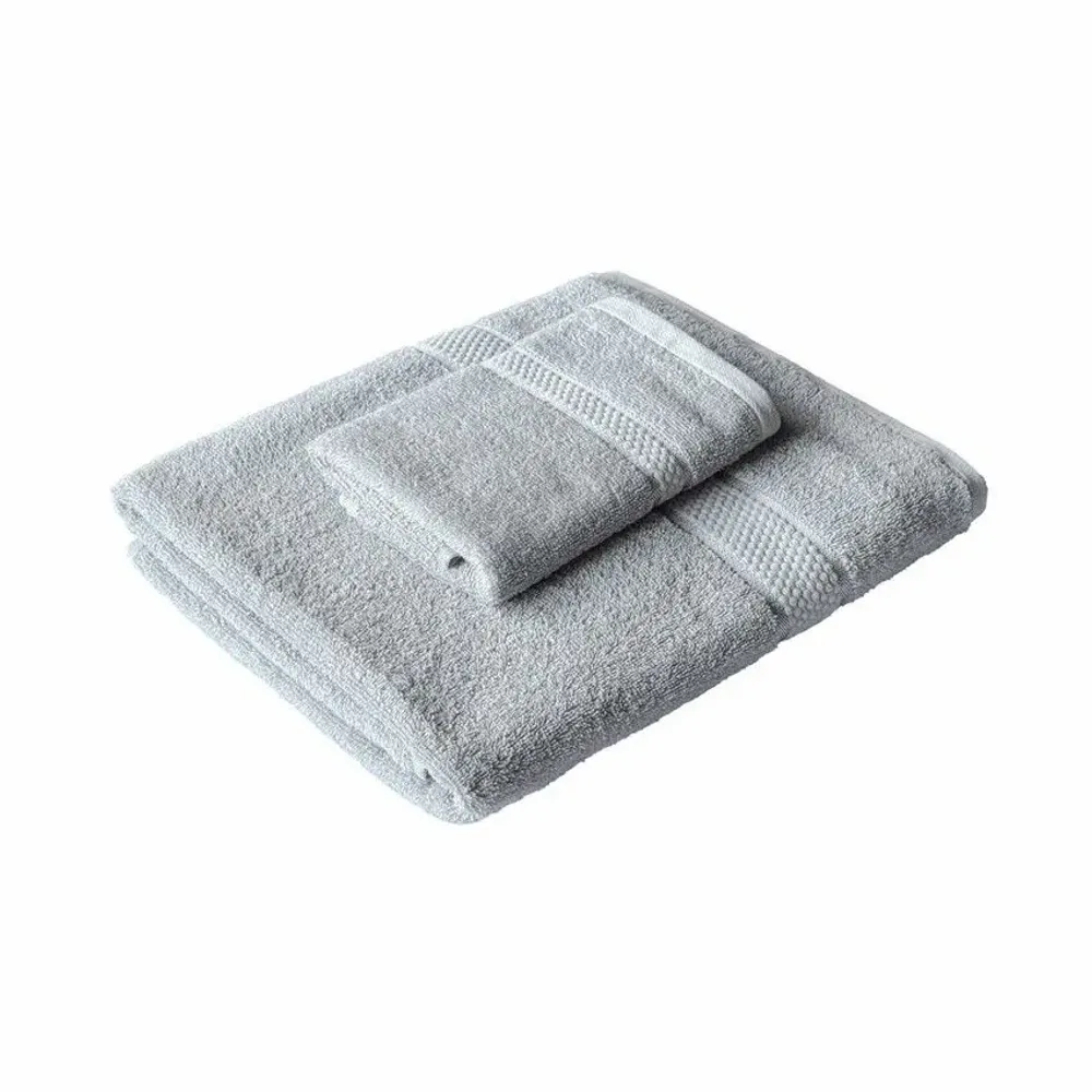 Serviettes de bain - SERVIETTE DE TOILETTE PARIS, GRIS 40x60cm - BY WILLE