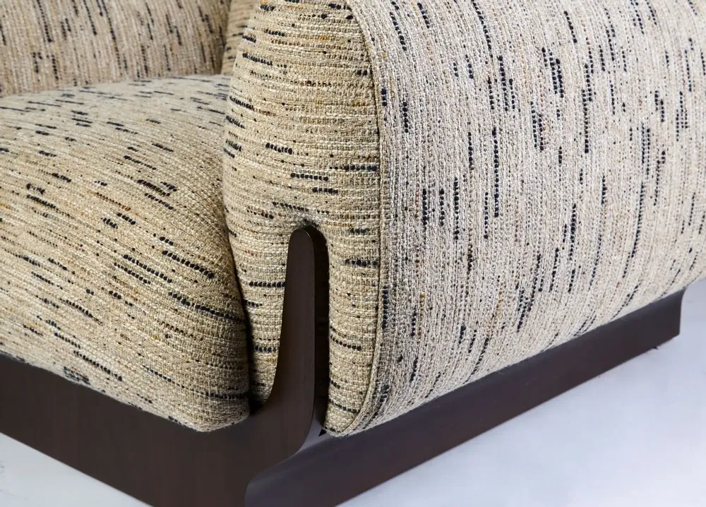 Sofas for hospitalities & contracts - Copacabana Armchair in Natural Oak Base - DUISTT