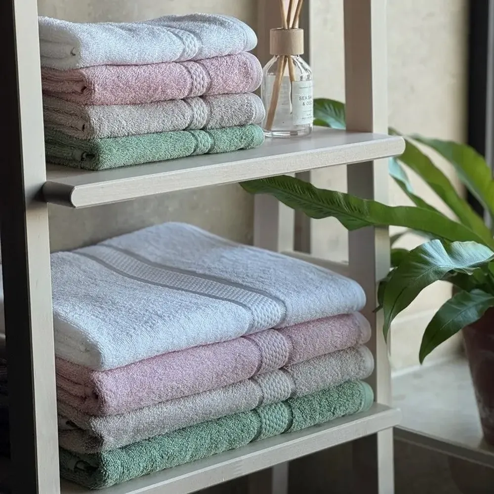 Serviettes de bain - SERVIETTE DE TOILETTE PARIS, LIN 90x140cm - BY WILLE