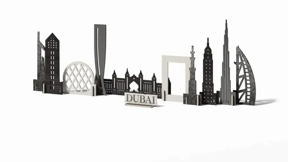 Objets de décoration - Ville Souvenir : Dubaï - ENJOY THE WOOD