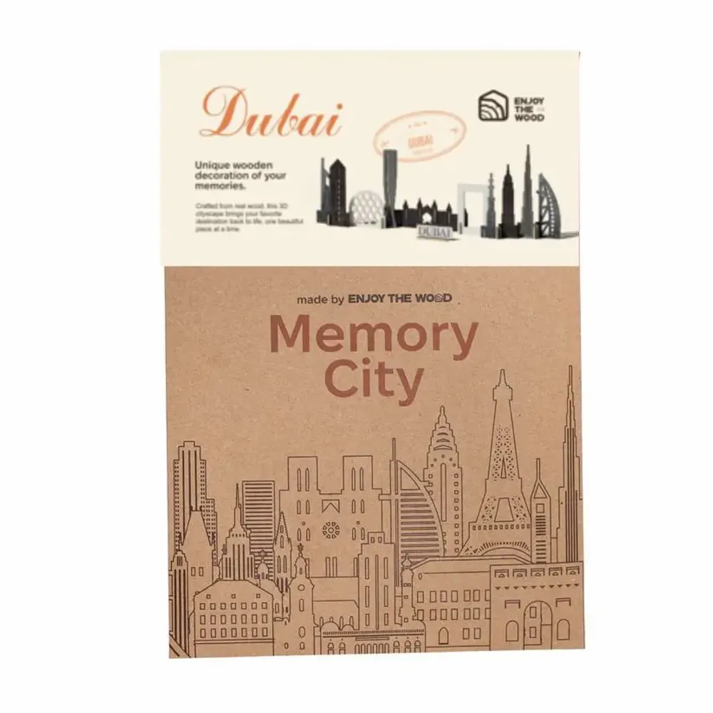 Objets de décoration - Ville Souvenir : Dubaï - ENJOY THE WOOD