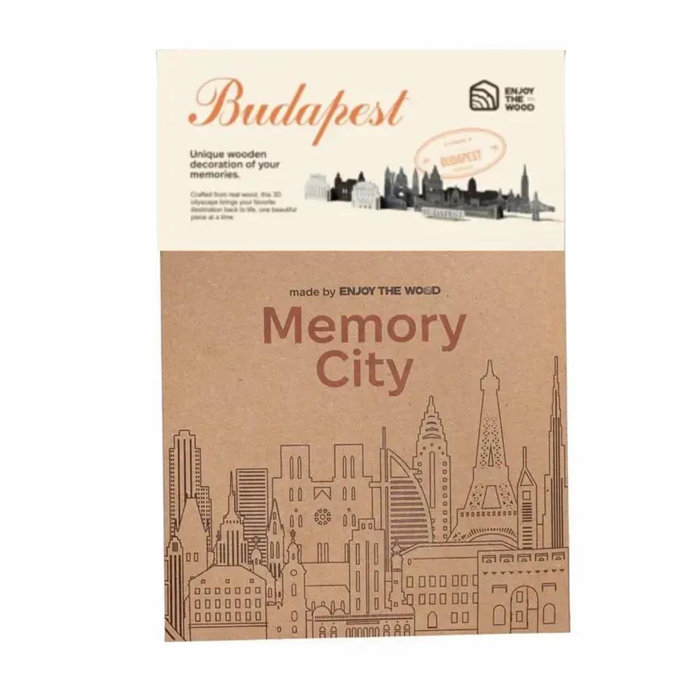 Objets de décoration - Ville Souvenir : Budapest - ENJOY THE WOOD