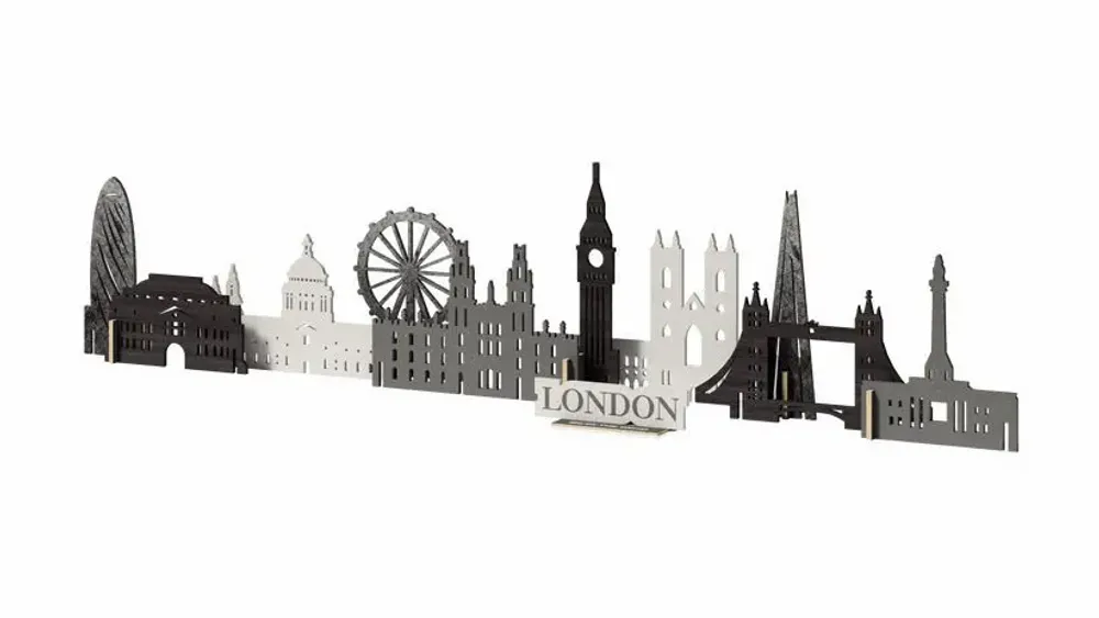 Objets de décoration - Ville Souvenir : Londres - ENJOY THE WOOD