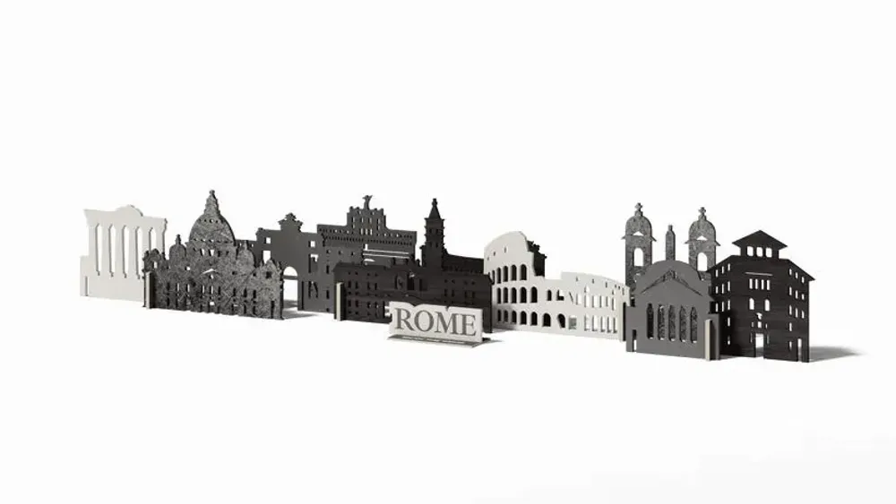 Objets de décoration - Ville Souvenir : Rome - ENJOY THE WOOD