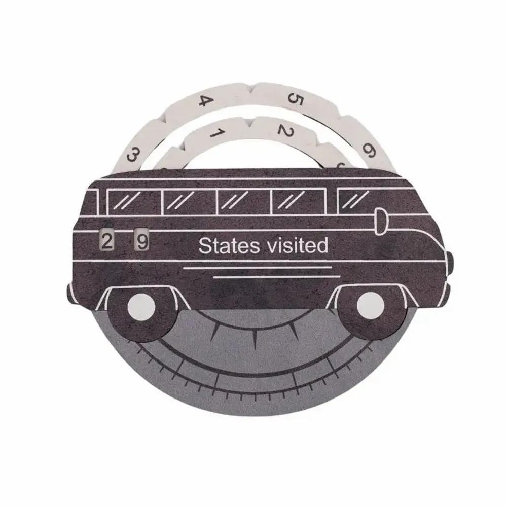 Objets de décoration - Carte des États-Unis en bois 3D Travel Tracker – Nordik - ENJOY THE WOOD