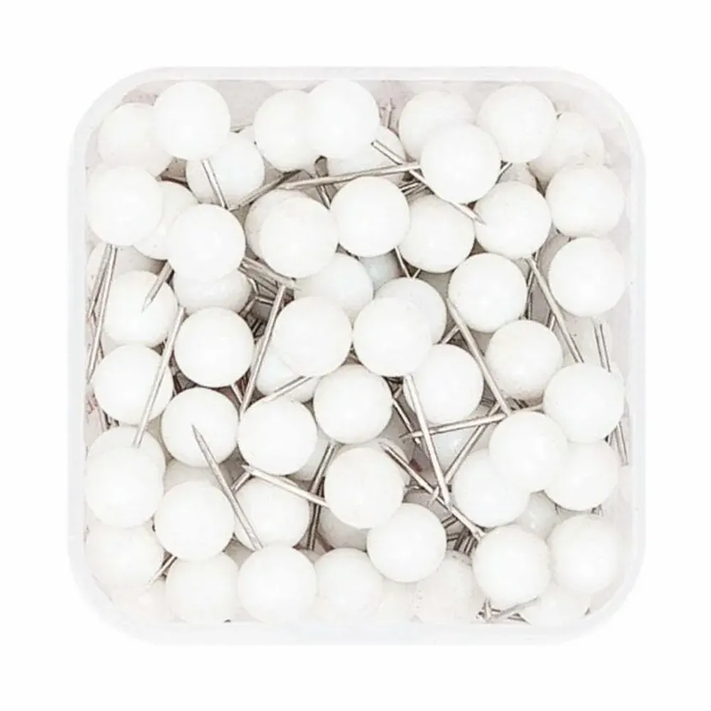 Objets de décoration - Punaises blanches pour tableau en liège - ENJOY THE WOOD