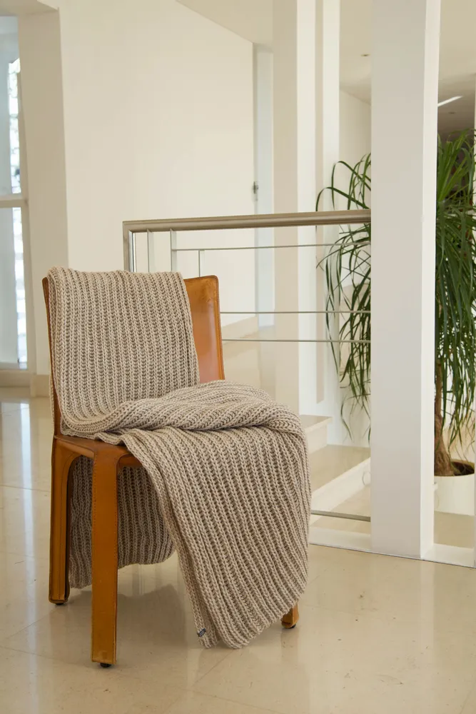 Plaids - Plaid CANNES - Laine & Alpaga - MAISON BONNEFOY