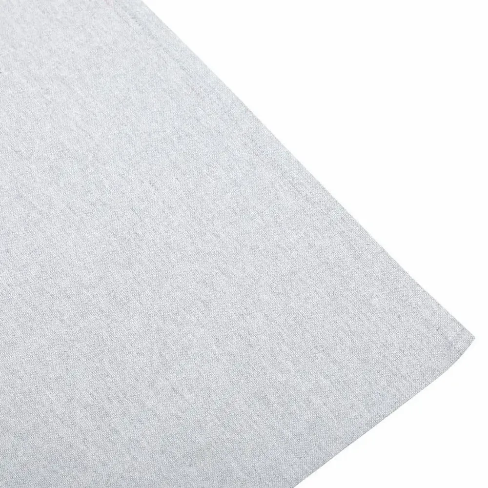 Torchons textile - Torchon de cuisine recyclé LINNEA, 4 motifs , Blanc/Gris clair 50x70cm - BY WILLE