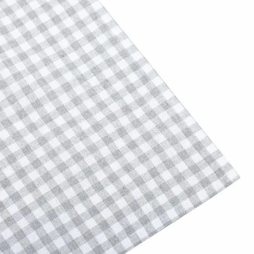 Torchons textile - Torchon de cuisine recyclé LINNEA, 4 motifs , Blanc/Gris clair 50x70cm - BY WILLE