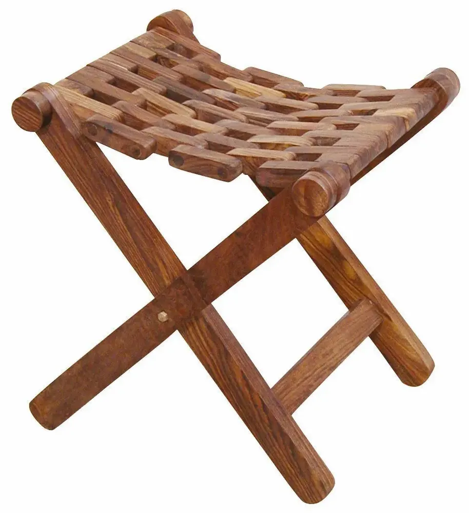Tabourets - Tabouret en bois - L.48xl.38xH.45 cm - TRADE WINDS