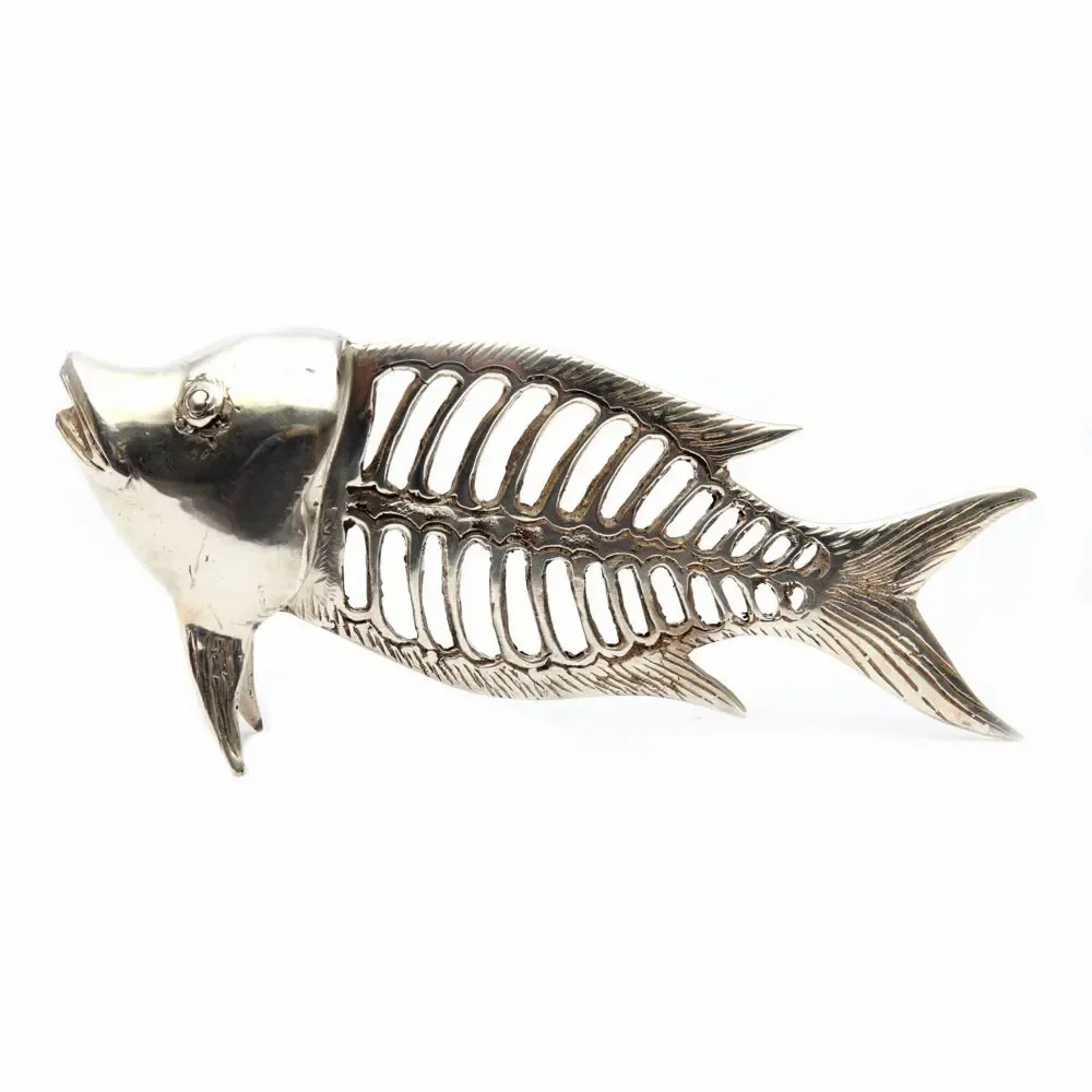 Sculptures, statuettes et miniatures - Le Fish Bone Décoration - Argent - BAZAR BIZAR LIVING