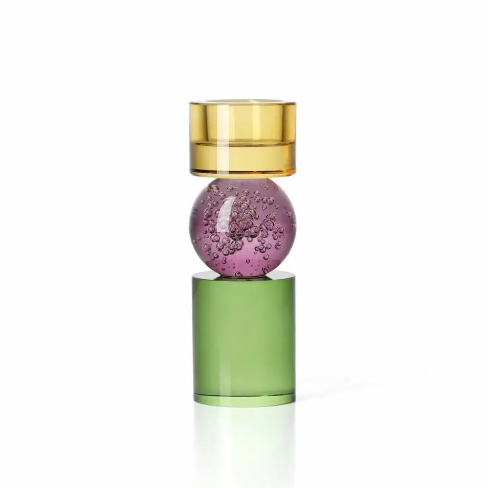Bougeoirs et photophores  - Le Bougeoir Solar Jewel - Haut - BAZAR BIZAR LIVING