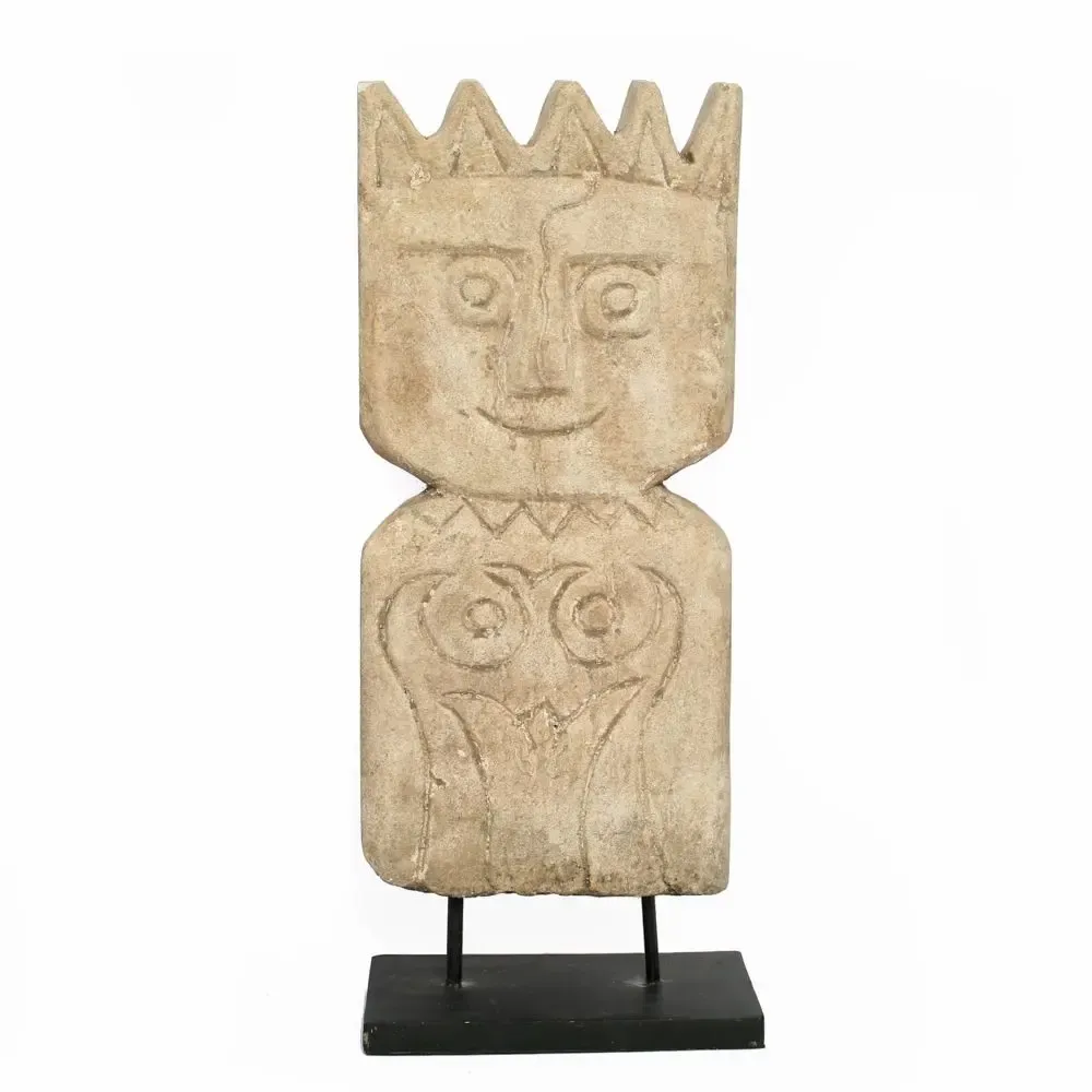 Objets de décoration - Le Timor Man sur Support XL - 5 Couronnes - BAZAR BIZAR LIVING