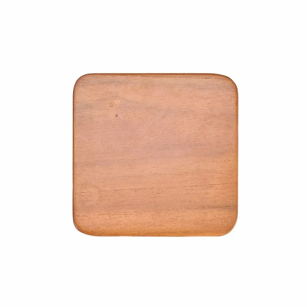 Sets de table - Le Dessous De Verre Material - Acajou Lisse - BAZAR BIZAR LIVING