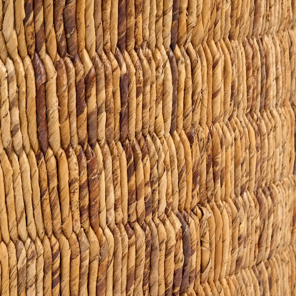 Tables basses - Table Basse Ronde Magani En Abaca - Naturel - BAZAR BIZAR LIVING