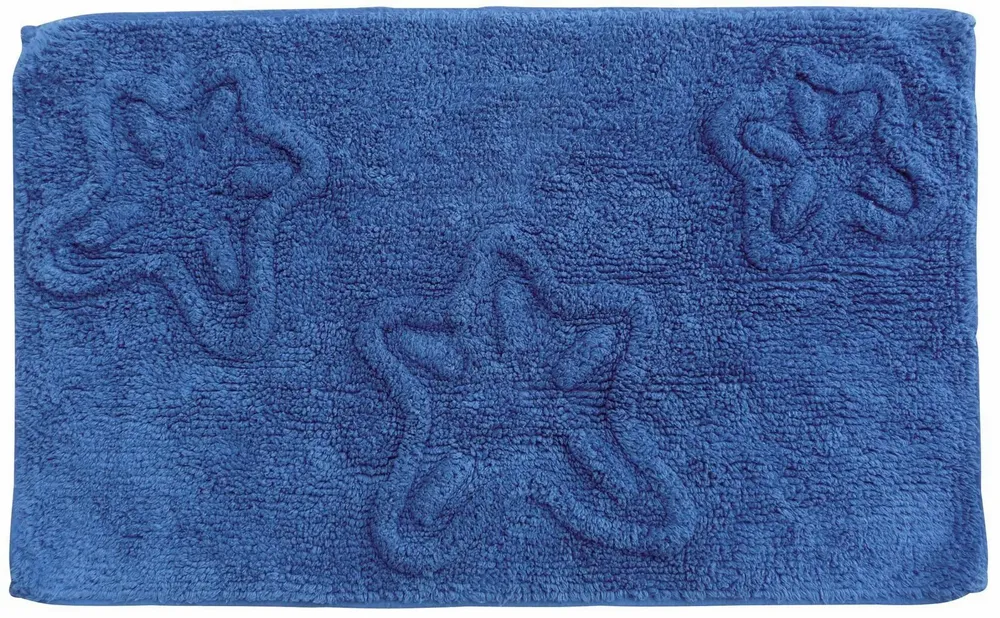 Tapis - Tapis de bain 3 étoiles de mer 50x80, bleu - TRADE WINDS