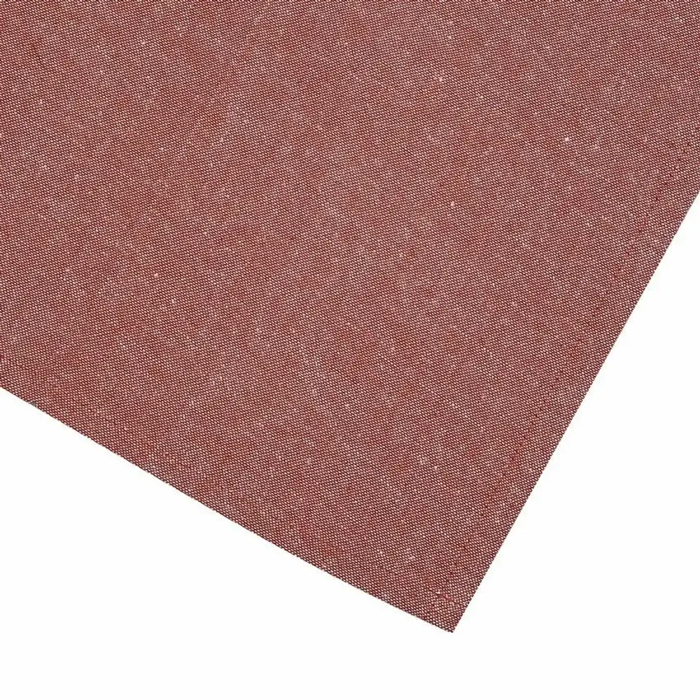Tea towel - Torchon de cuisine recyclé Recycling , 4 motifs ,Rouille/Blanc 50x70cm - BY WILLE