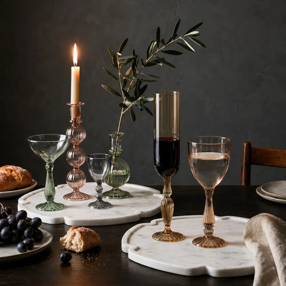 Stemware - Nalia Glasses - BE HOME