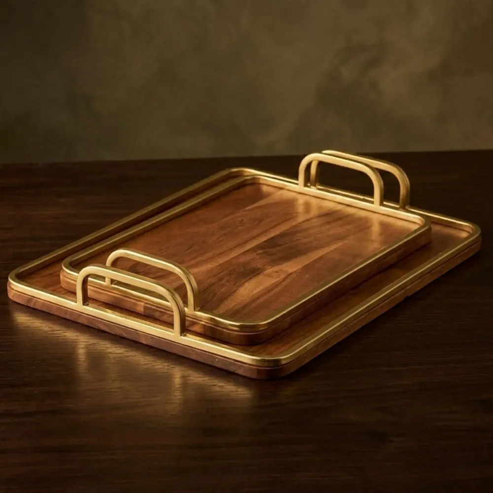 Platter and bowls - Mariposa trays - BE HOME