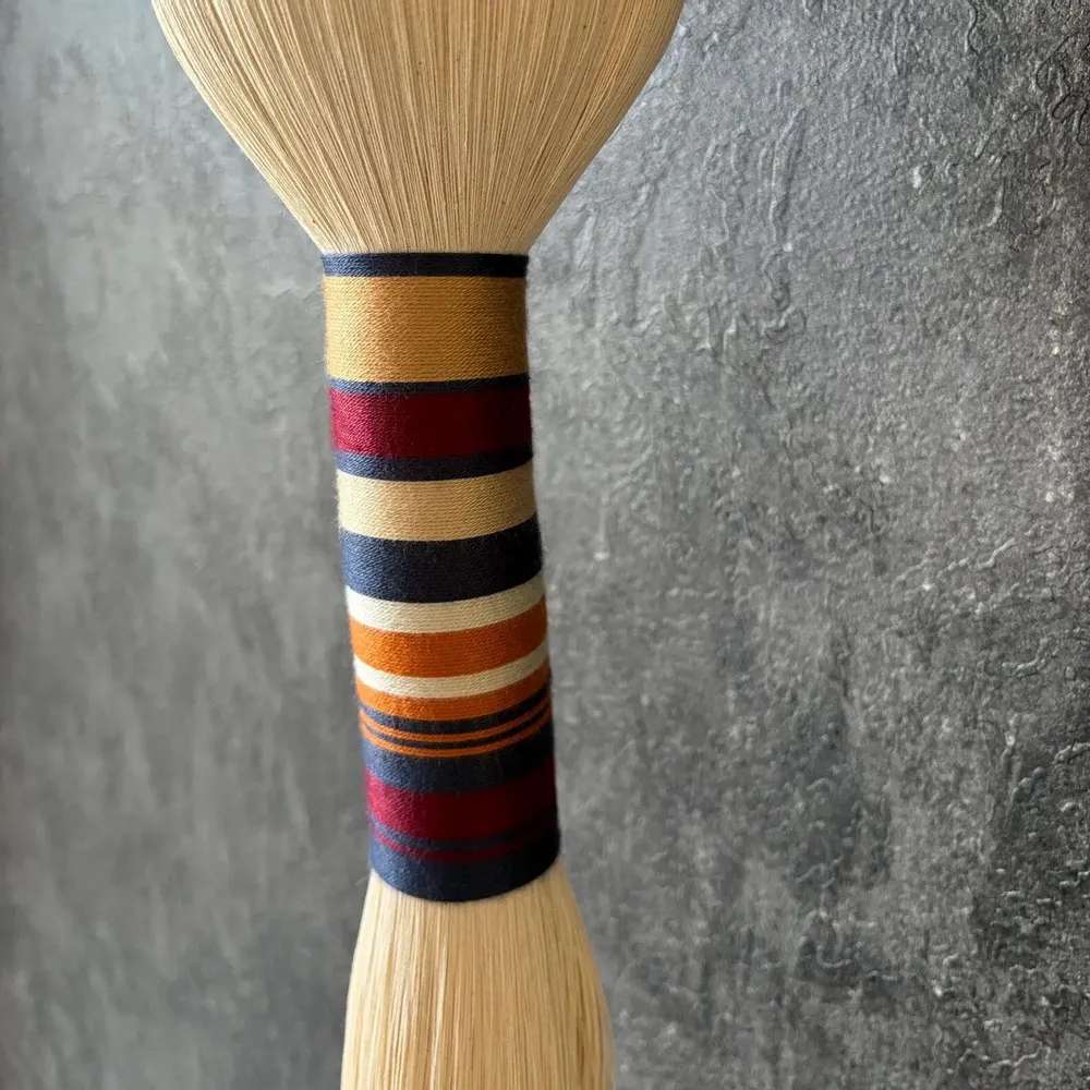 Autres décorations murales - Totem solitaire : objet sculptural sur pied fait main - SARMAL DESIGN