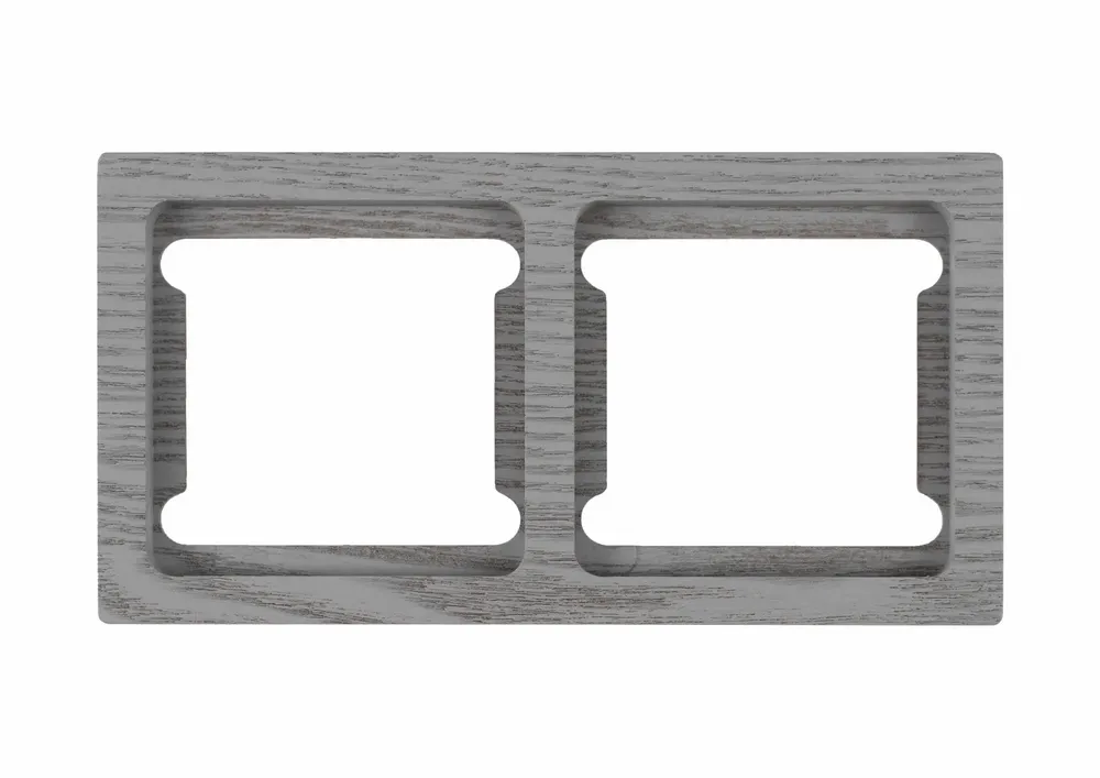 Ceiling lights - 2-gang frame - WEMEL WOOD