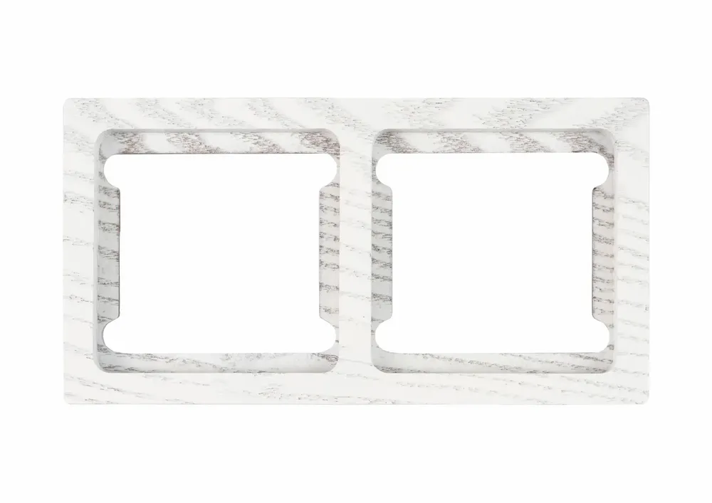 Ceiling lights - 2-gang frame - WEMEL WOOD