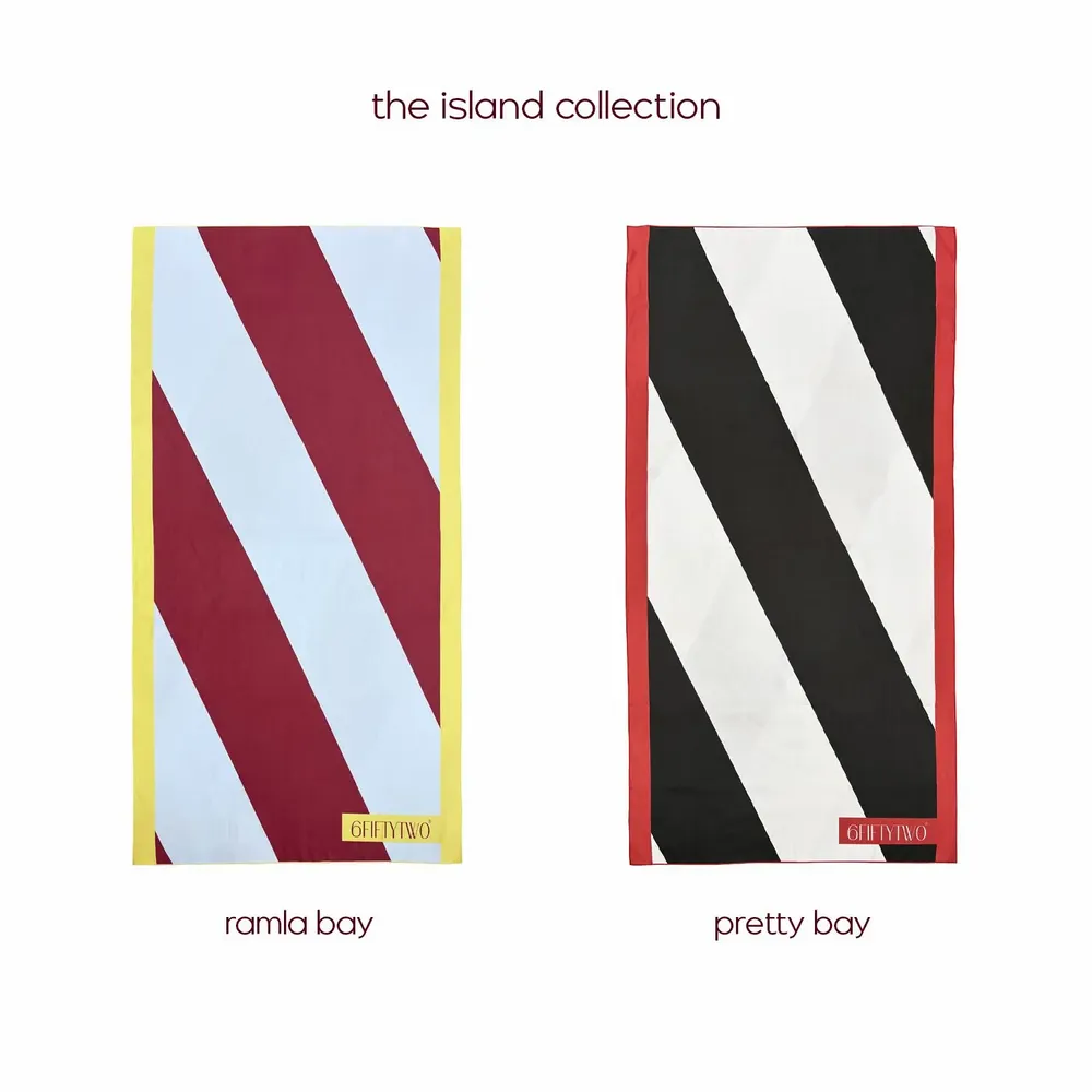 Tissus d'extérieur - serviette de plage de la collection island - 6FIFTYTWO®