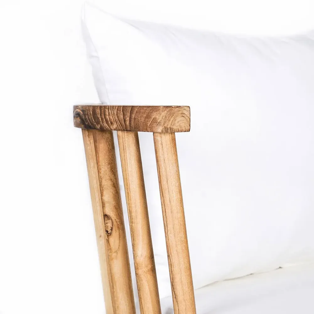 Canapés - Le Fauteuil Une Place Malawi - Blanc Naturel - BAZAR BIZAR LIVING