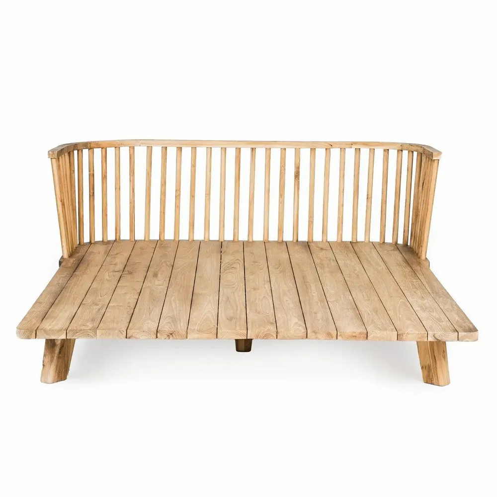 Lits - Le Double Lit de Jour Malawi - Naturel Blanc - BAZAR BIZAR LIVING