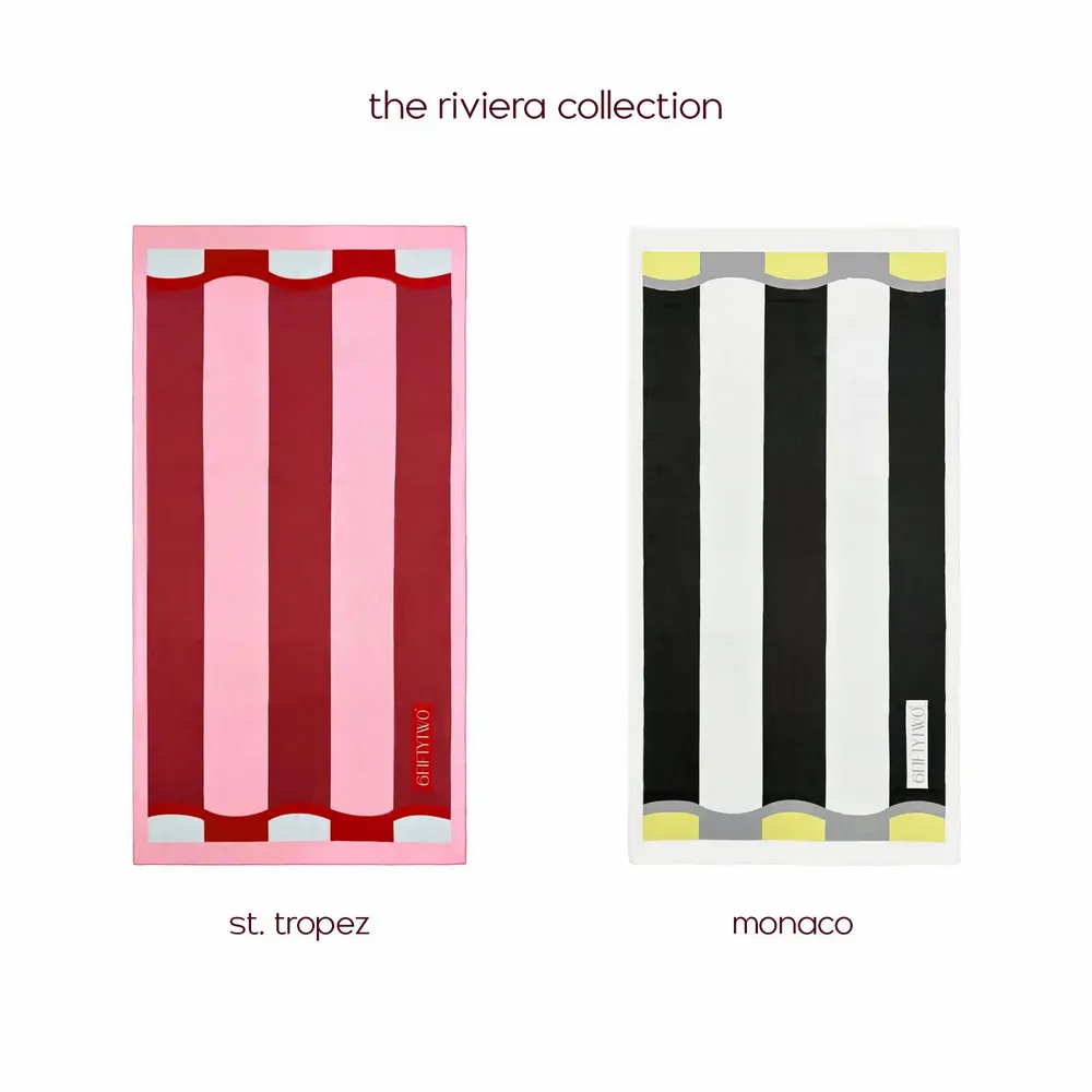 Tissus d'extérieur - serviette de plage de la collection riviera - 6FIFTYTWO®