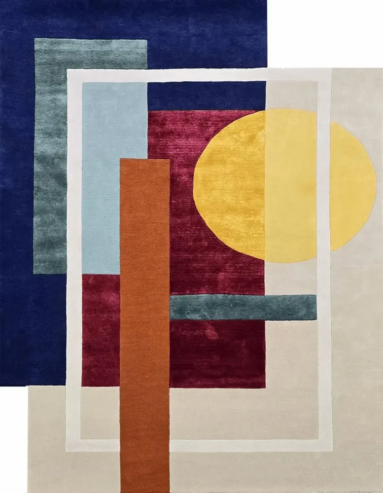 Tapis contemporains - TAPIS " MOSAIC " - PASSION DU TAPIS