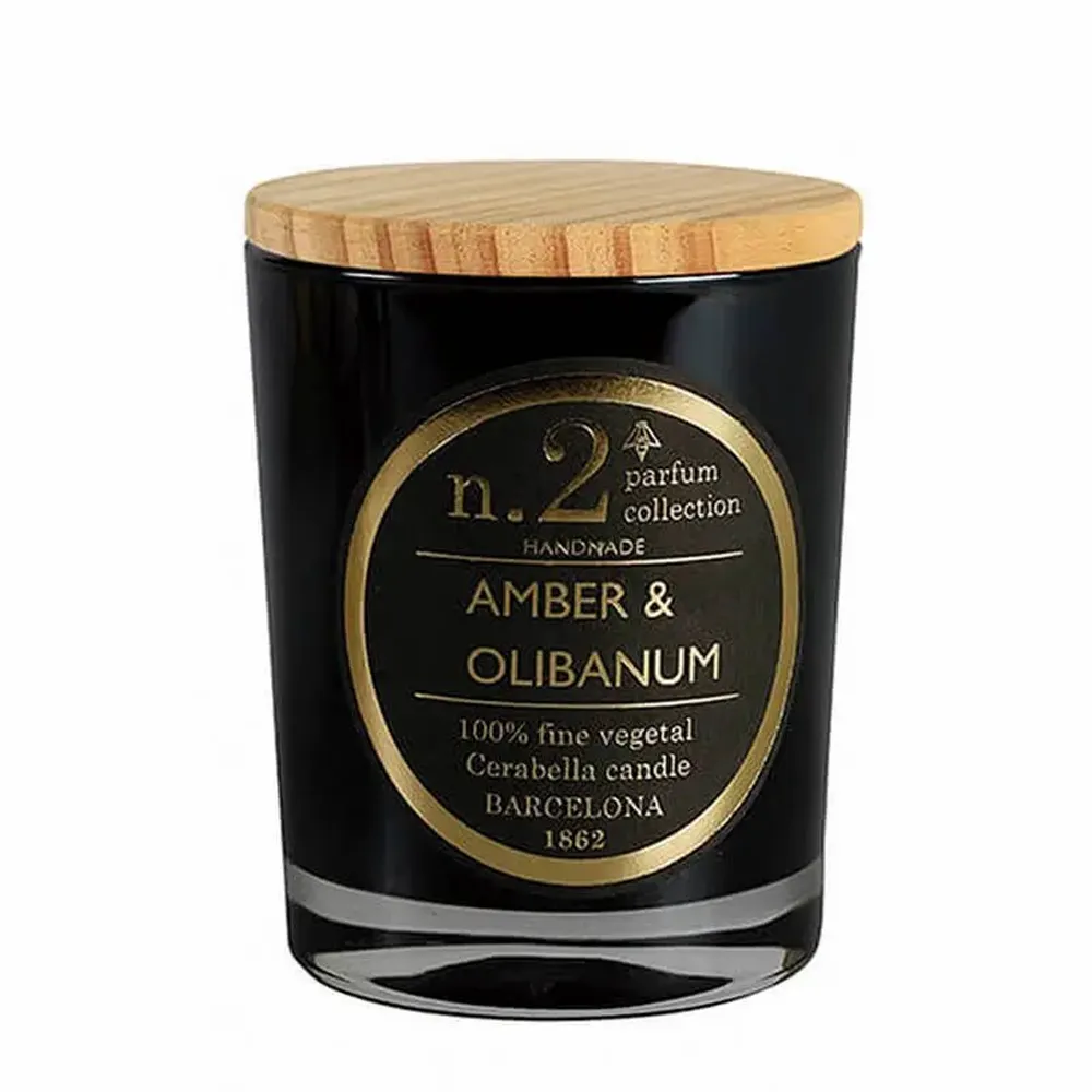 Bougies - NUMBERS NUM.2 AMBER & OLIBANUM - CERABELLA SL