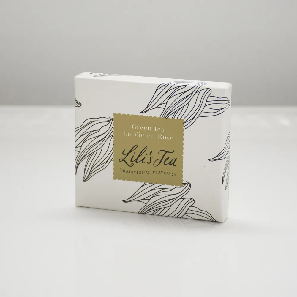 Café et thé - Lili’s Tea thé vert La Vie en Rose 16 pièces - LILI'S TEA