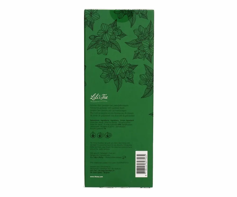 Café et thé - Lili’s Tea Jasmin 16 pièces - LILI'S TEA