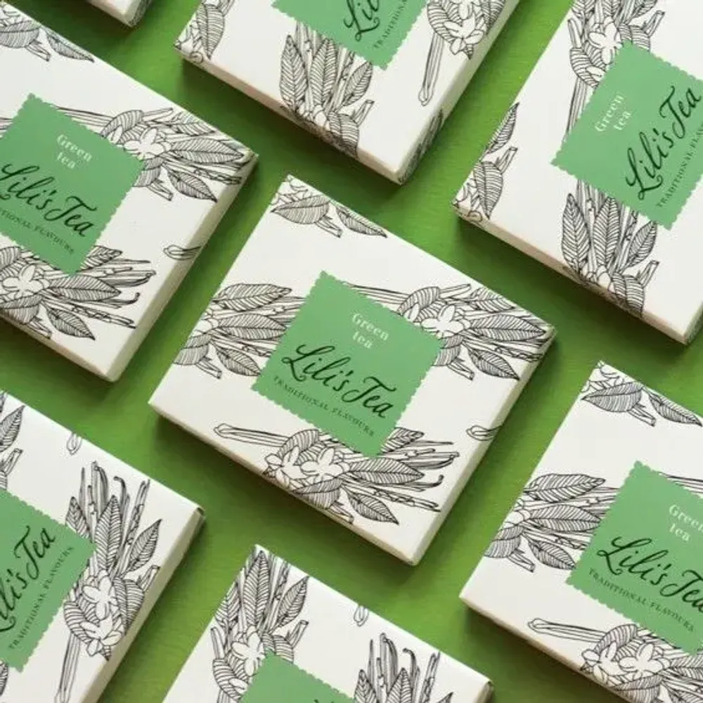 Café et thé - Lili’s Tea Thé vert Citronnelle 16 pièces - LILI'S TEA