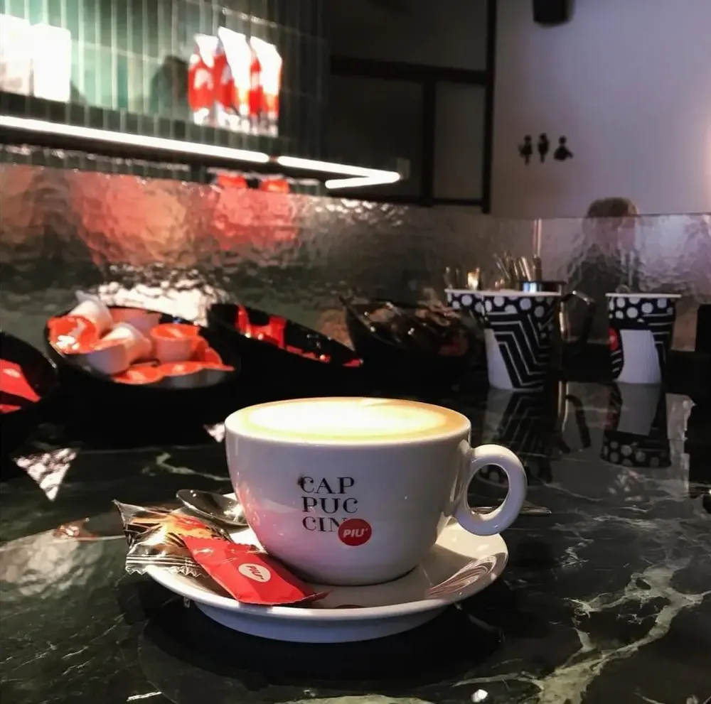 Accessoires thé et café - Caffè PIU' Tasse de cappuccino - CAFFÈ PIU'