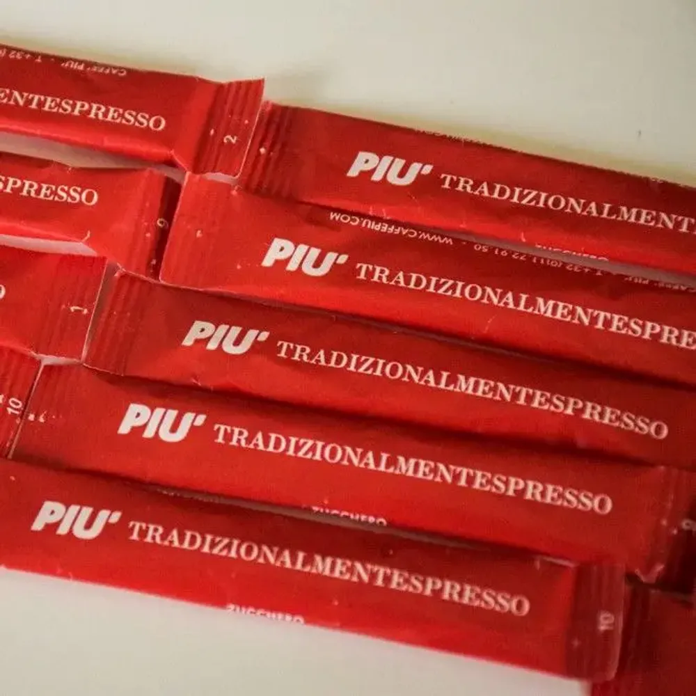 Tea and coffee accessories - Caffè PIU’ Sugar sticks - CAFFÈ PIU'