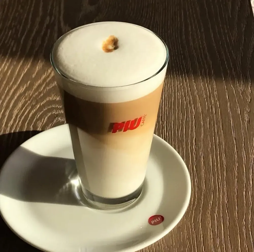 Accessoires thé et café - Caffè PIU' Latte glass - CAFFÈ PIU'