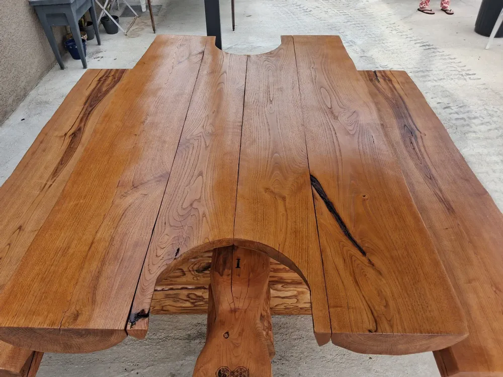 Tables Salle à Manger - Table en fuste - BOIS DE LION