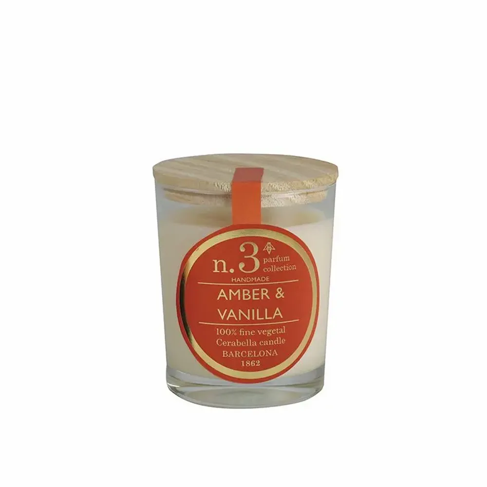 Bougies - NUMBERS NUM.3 AMBER & VANILLA PACK OF 9 - CERABELLA SL