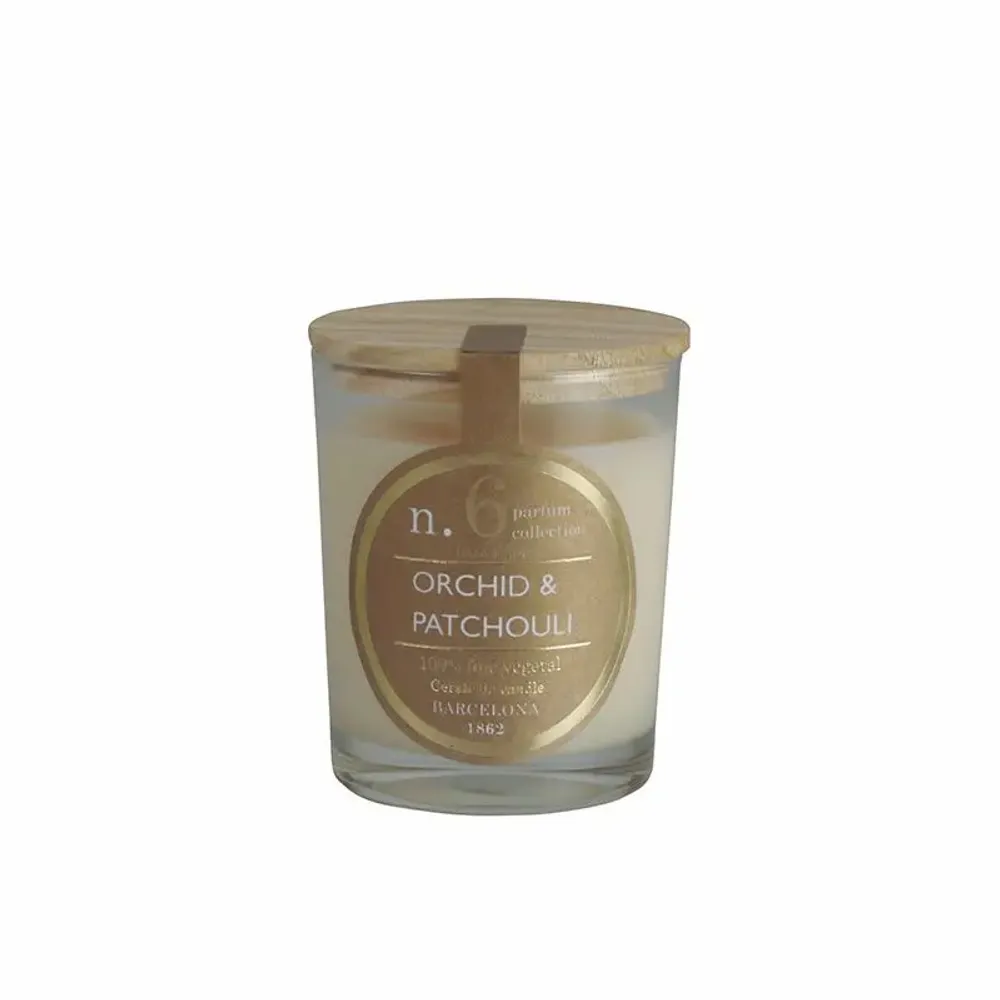 Candles - NUMBERS COLLECTION NUM.6 ORCHID & PACHOULI PACK OF 9 - CERABELLA SL