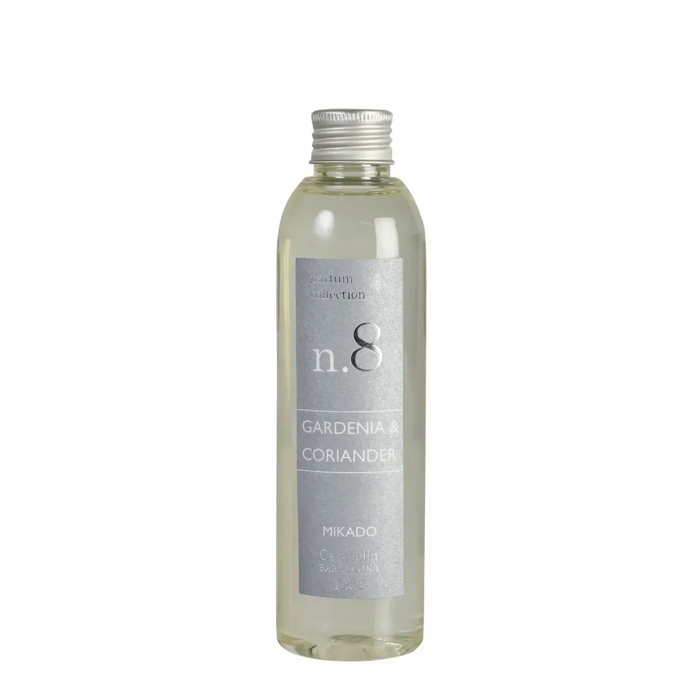 Diffuseurs de parfums - NUMBERS NUM.8 GARDENIA & CORIANDER DIFFUSER REFILL - CERABELLA SL