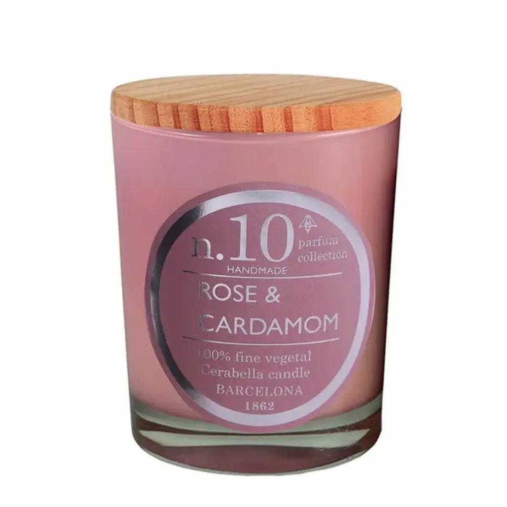 Bougies - NUMBERS NUM.10 ROSE & CARDAMOM - CERABELLA SL